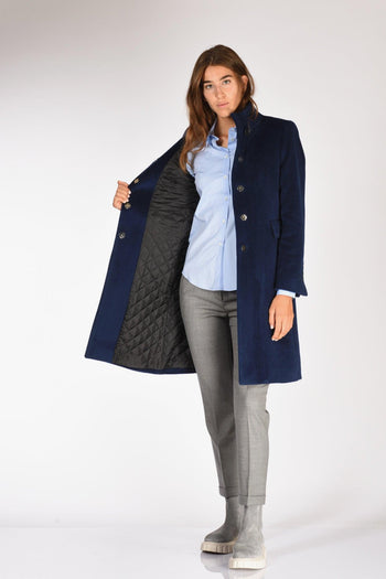 Cappotto Blu Donna - 6