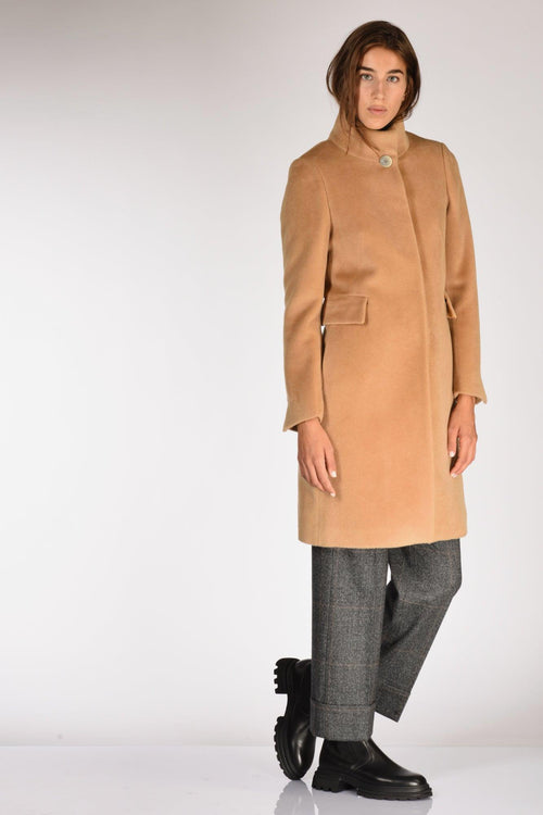 Cappotto Beige Donna