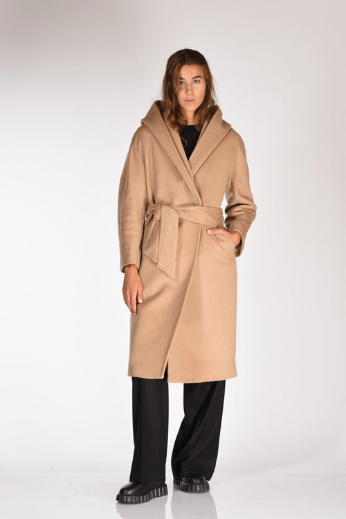 Cappotto Beige Donna