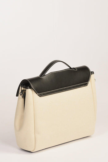 Borsa Clio Bianco/nero Donna - 5