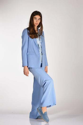 Mocassino H683 Azzurro Scuro Donna - 2