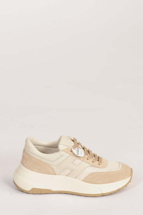 Sneakers H669 Beige Chiaro/beige Donna