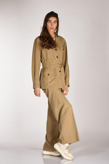 Sneakers H669 Beige Chiaro/beige Donna - 2