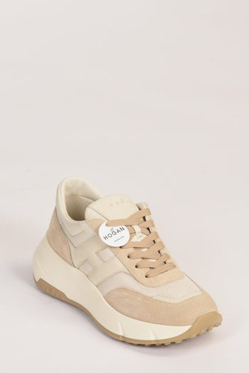Sneakers H669 Beige Chiaro/beige Donna - 3