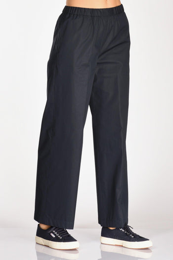 Pantalone Elastico Blu Donna - 5