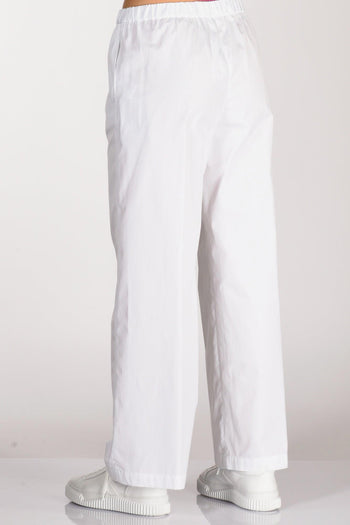 Pantalone Elastico Bianco Donna - 6