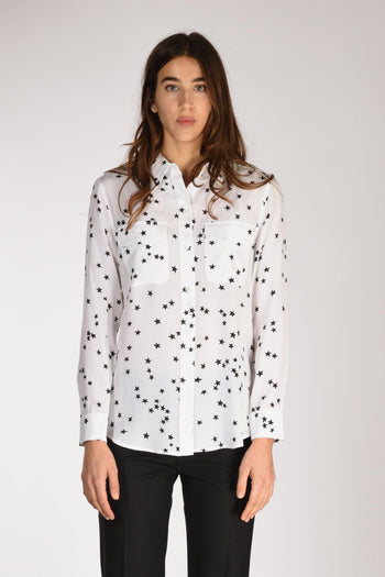 Camicia Tasche Bianco/nero Donna - 2