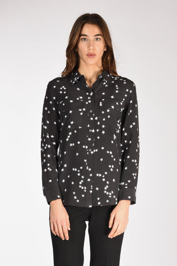 Camicia Tasche Nero/bianco Donna - 2