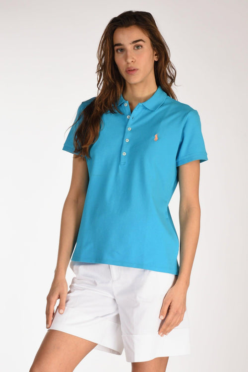 Polo Julie Azzurro Scuro Donna