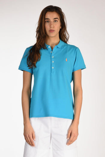 Polo Julie Azzurro Scuro Donna - 2