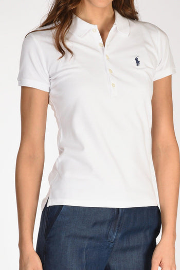 Polo Julie Bianco Donna - 3