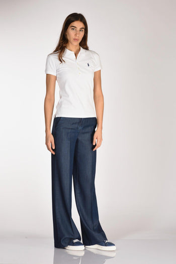 Polo Julie Bianco Donna - 4