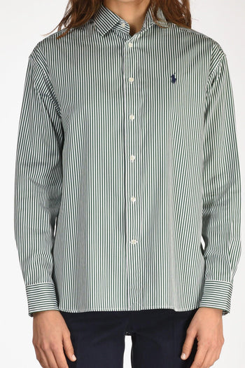 Camicia Verde/bianco Donna - 3