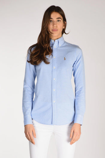 Camicia Colletto Azzurro Donna - 2