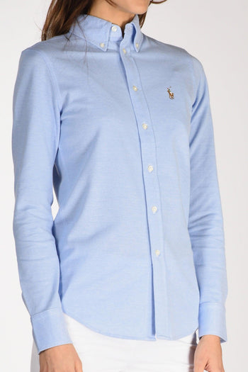 Camicia Colletto Azzurro Donna - 3