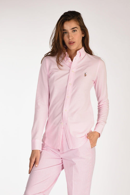 Camicia Colletto Rosa Donna