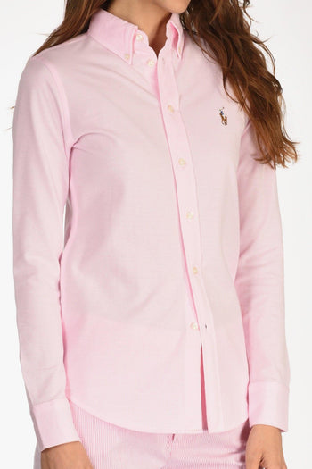 Camicia Colletto Rosa Donna - 4