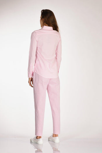 Camicia Colletto Rosa Donna - 5