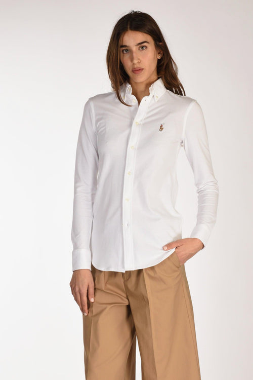 Camicia Colletto Bianco Donna