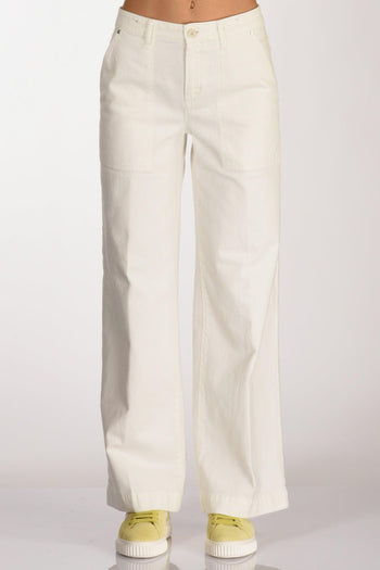 Jeans Fiordaliso Bianco Naturale Donna - 3