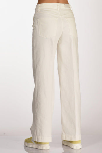 Jeans Fiordaliso Bianco Naturale Donna - 6