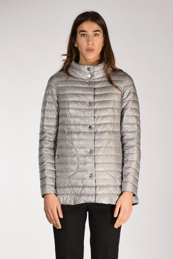 Piumino Reversibil Nero/grigio Donna - 7