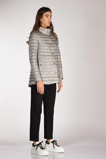 Piumino Reversibil Nero/grigio Donna - 8