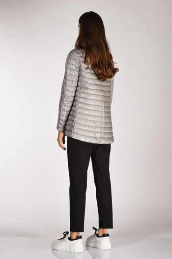 Piumino Reversibil Nero/grigio Donna - 9