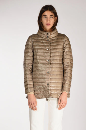 Piumino Reversibil Beige Chiaro/beige Donna - 3