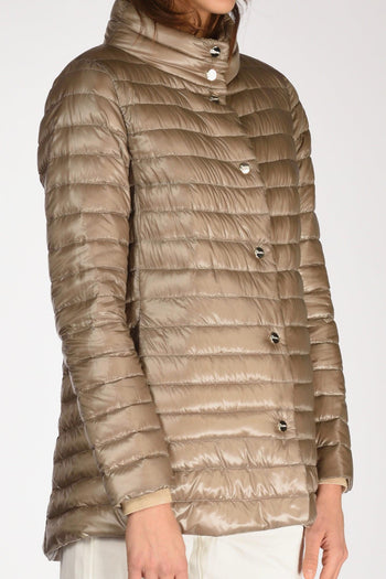 Piumino Reversibil Beige Chiaro/beige Donna - 4