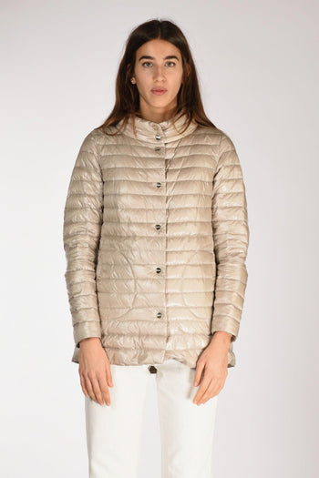 Piumino Reversibil Beige Chiaro/beige Donna - 7