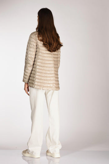 Piumino Reversibil Beige Chiaro/beige Donna - 9