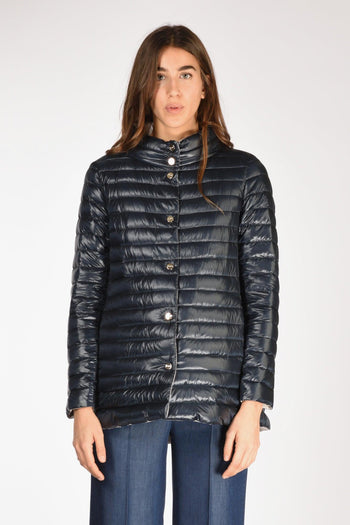 Piumino Reversibil Blu/beige Donna - 3