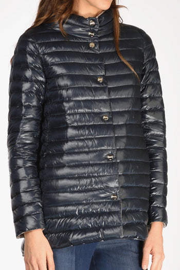 Piumino Reversibil Blu/beige Donna - 4