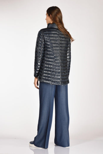 Piumino Reversibil Blu/beige Donna - 6