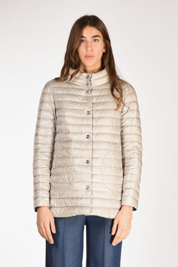 Piumino Reversibil Blu/beige Donna - 7