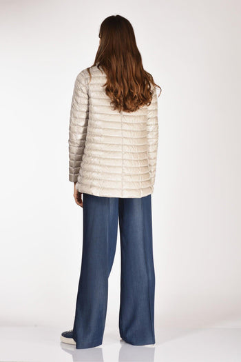 Piumino Reversibil Blu/beige Donna - 9