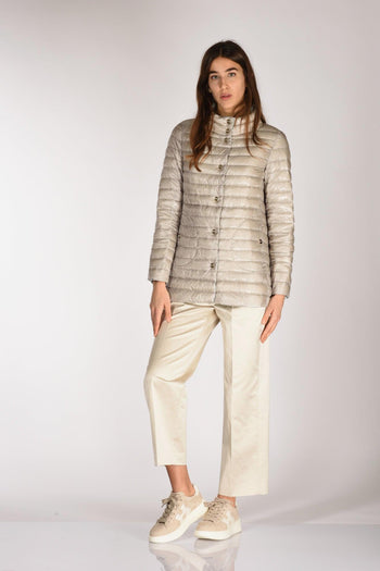 Piumino Reversibil Azzurro/beige Donna - 2