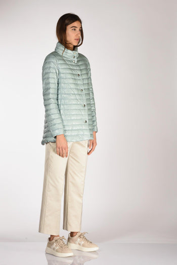 Piumino Reversibil Azzurro/beige Donna - 5