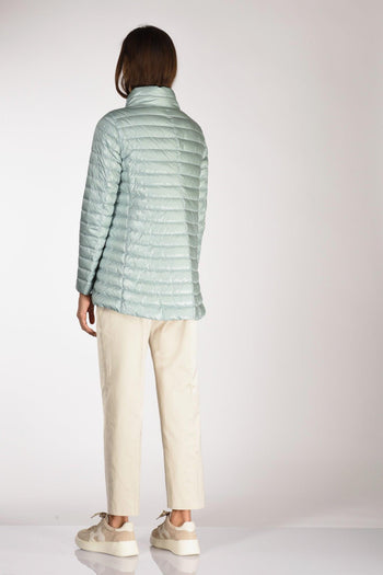 Piumino Reversibil Azzurro/beige Donna - 6