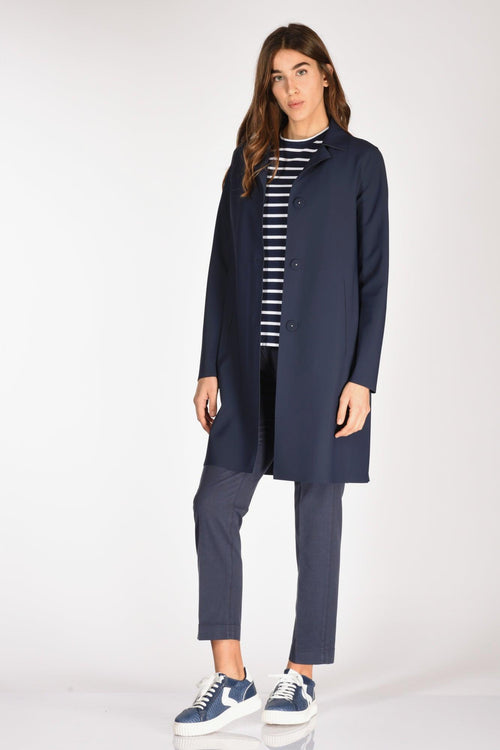 Cappotto First Act Blu Donna