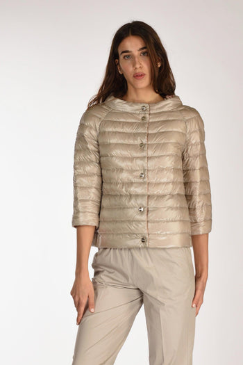 Piumino Doubleface Rosa/beige Donna - 2