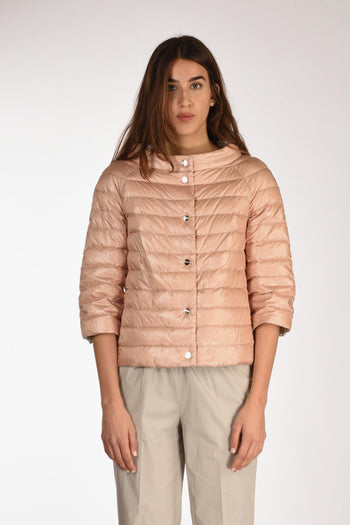 Piumino Doubleface Rosa/beige Donna - 3