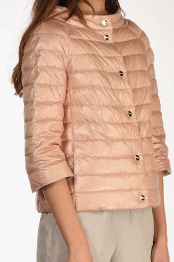 Piumino Doubleface Rosa/beige Donna - 4