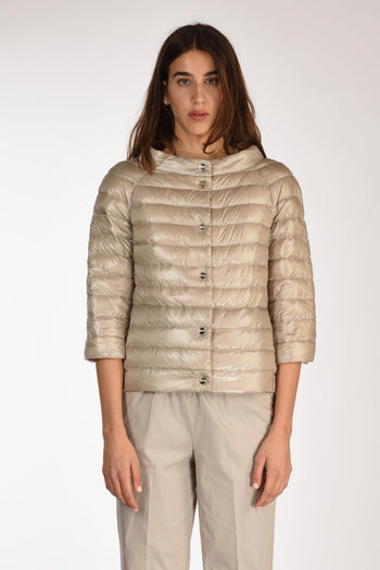 Piumino Doubleface Rosa/beige Donna - 7