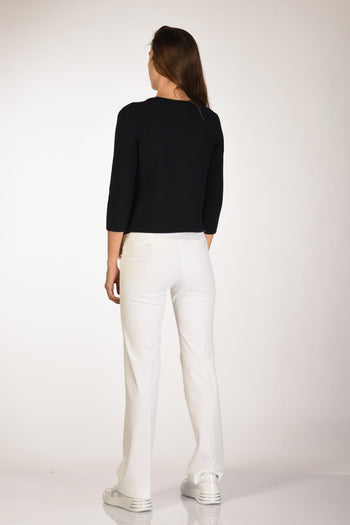 Giacca Di Maglia Blu Donna - 5