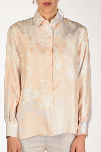 Camicia Stampa Rosa/bianco Donna - 3