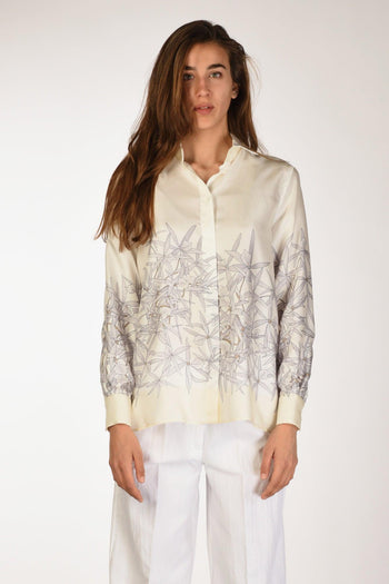 Camicia Stampa Bianco/grigio Donna - 2