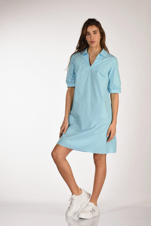 Abito Kita Azzurro/bianco Donna