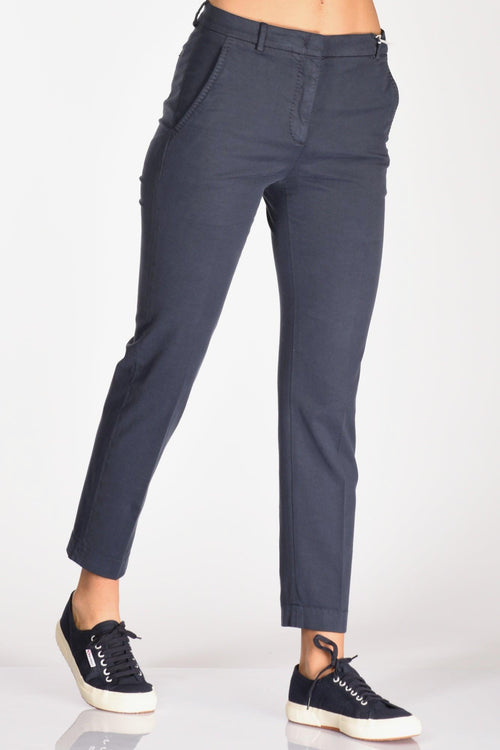 Slowear Pantalone Leyre Blu Chiaro Donna